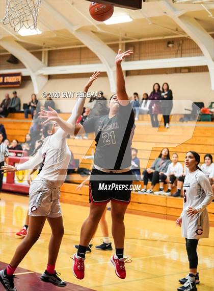Thumbnail 1 in Salesian College Preparatory vs. Chaminade (West Coast Jamboree) photogallery.