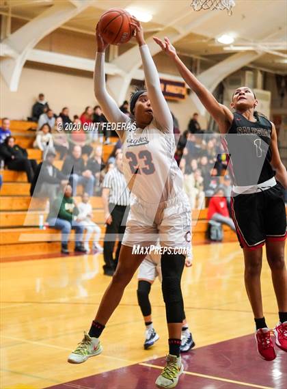 Thumbnail 2 in Salesian College Preparatory vs. Chaminade (West Coast Jamboree) photogallery.