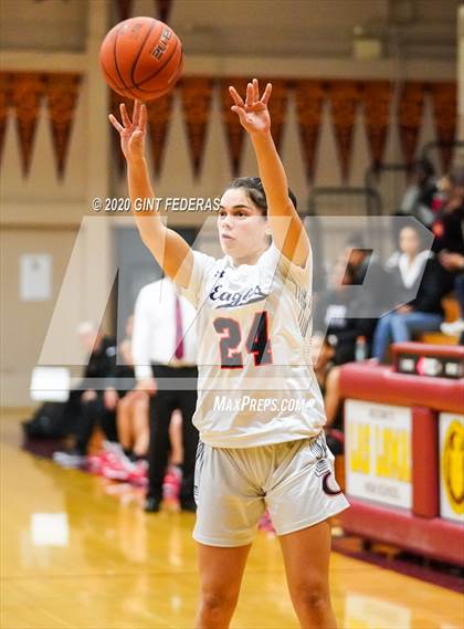 Thumbnail 2 in Salesian College Preparatory vs. Chaminade (West Coast Jamboree) photogallery.