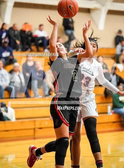 Thumbnail 3 in Salesian College Preparatory vs. Chaminade (West Coast Jamboree) photogallery.