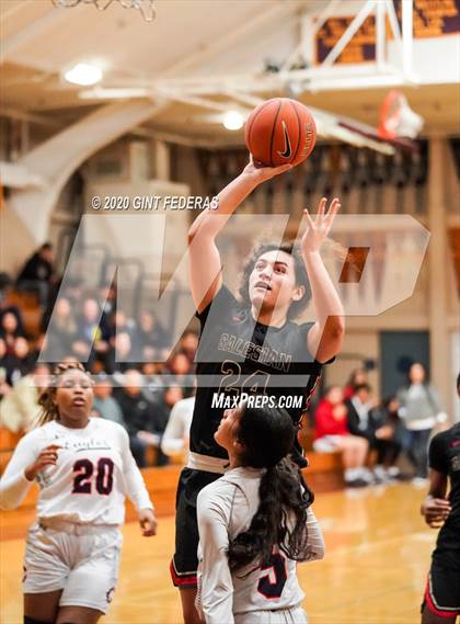 Thumbnail 1 in Salesian College Preparatory vs. Chaminade (West Coast Jamboree) photogallery.