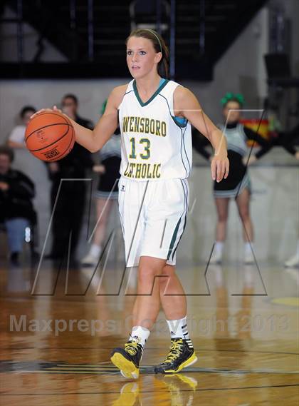 Thumbnail 1 in Owensboro Catholic vs Meade County (KHSAA 3rd Region Final) photogallery.