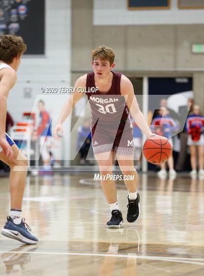 Thumbnail 2 in Morgan vs. Richfield (UHSAA 3A Quarterfinal) photogallery.