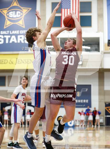 Thumbnail 1 in Morgan vs. Richfield (UHSAA 3A Quarterfinal) photogallery.