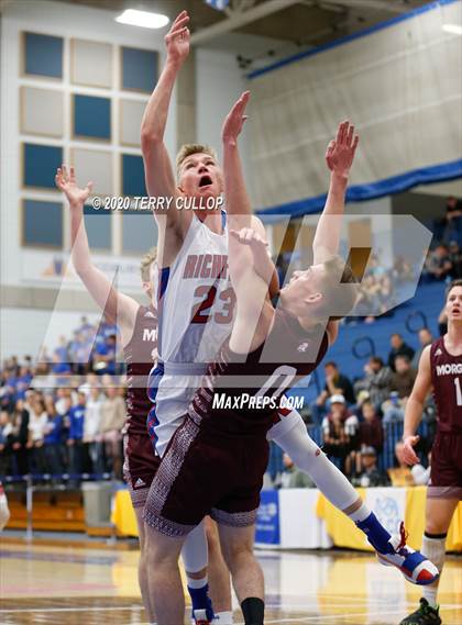 Thumbnail 1 in Morgan vs. Richfield (UHSAA 3A Quarterfinal) photogallery.