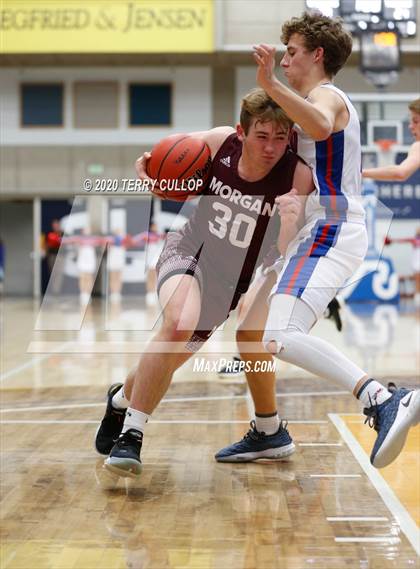 Thumbnail 3 in Morgan vs. Richfield (UHSAA 3A Quarterfinal) photogallery.
