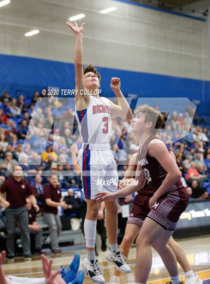 Thumbnail 2 in Morgan vs. Richfield (UHSAA 3A Quarterfinal) photogallery.