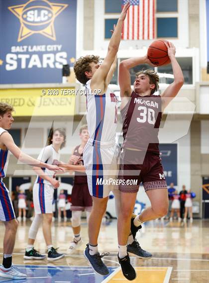 Thumbnail 3 in Morgan vs. Richfield (UHSAA 3A Quarterfinal) photogallery.