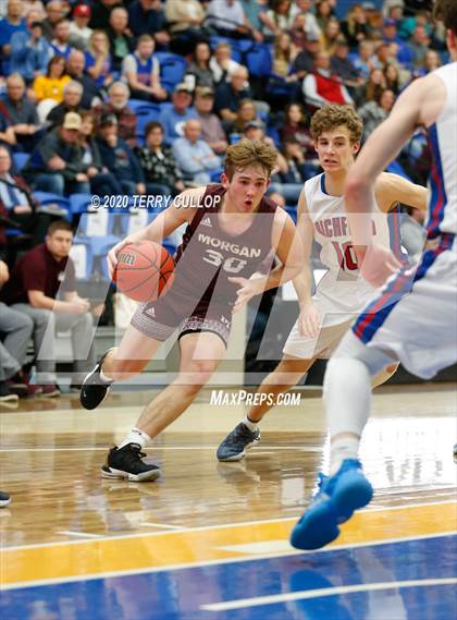 Thumbnail 2 in Morgan vs. Richfield (UHSAA 3A Quarterfinal) photogallery.