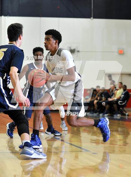 Thumbnail 3 in Queens Grant vs. Hickory Grove Christian (WNC Holiday Classic) photogallery.