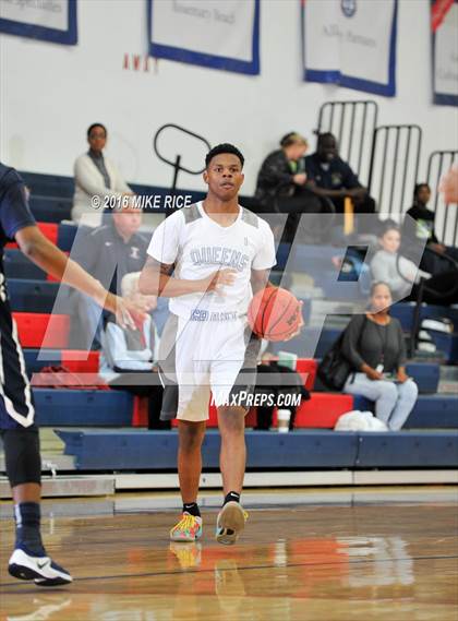 Thumbnail 2 in Queens Grant vs. Hickory Grove Christian (WNC Holiday Classic) photogallery.