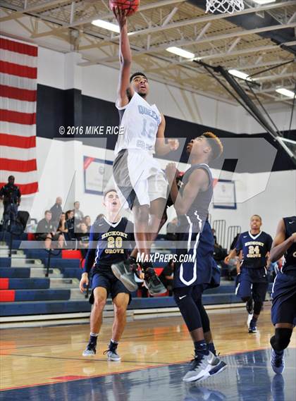 Thumbnail 3 in Queens Grant vs. Hickory Grove Christian (WNC Holiday Classic) photogallery.