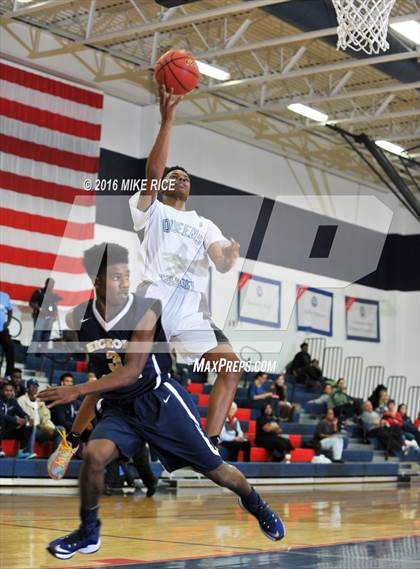 Thumbnail 3 in Queens Grant vs. Hickory Grove Christian (WNC Holiday Classic) photogallery.
