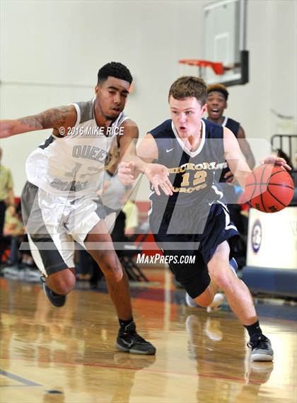 Thumbnail 3 in Queens Grant vs. Hickory Grove Christian (WNC Holiday Classic) photogallery.