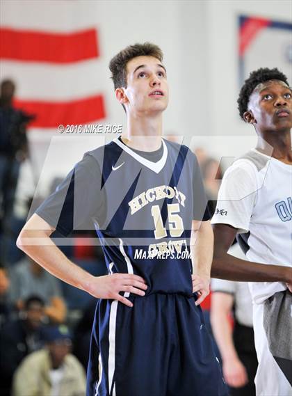 Thumbnail 1 in Queens Grant vs. Hickory Grove Christian (WNC Holiday Classic) photogallery.