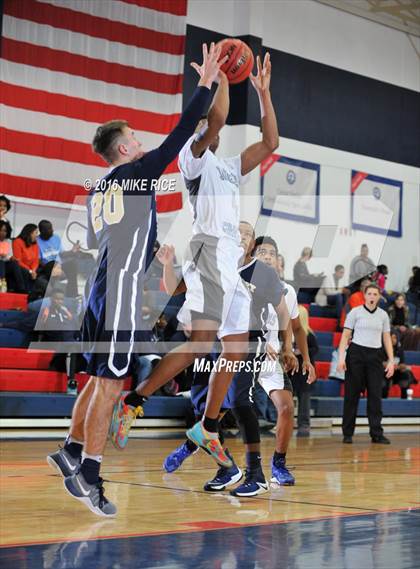 Thumbnail 3 in Queens Grant vs. Hickory Grove Christian (WNC Holiday Classic) photogallery.