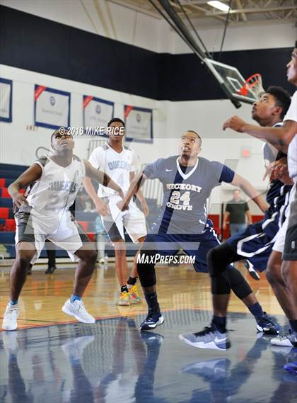 Thumbnail 2 in Queens Grant vs. Hickory Grove Christian (WNC Holiday Classic) photogallery.