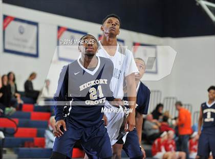 Thumbnail 2 in Queens Grant vs. Hickory Grove Christian (WNC Holiday Classic) photogallery.