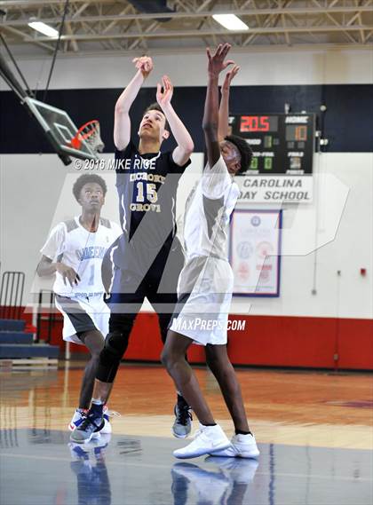 Thumbnail 3 in Queens Grant vs. Hickory Grove Christian (WNC Holiday Classic) photogallery.