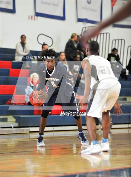 Thumbnail 3 in Queens Grant vs. Hickory Grove Christian (WNC Holiday Classic) photogallery.