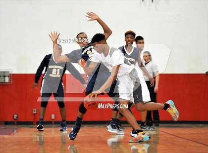 Thumbnail 2 in Queens Grant vs. Hickory Grove Christian (WNC Holiday Classic) photogallery.