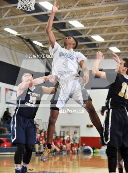 Thumbnail 3 in Queens Grant vs. Hickory Grove Christian (WNC Holiday Classic) photogallery.