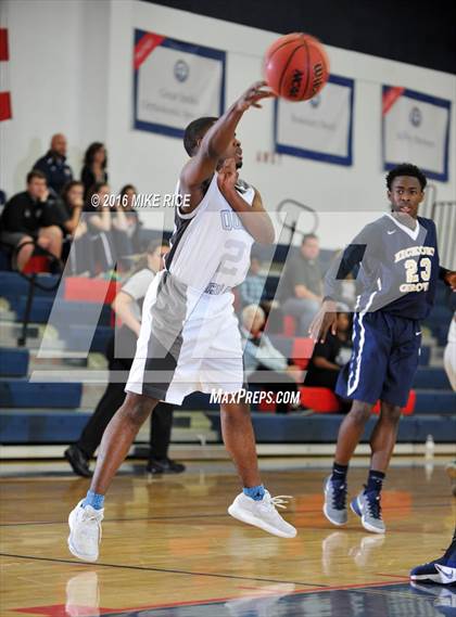 Thumbnail 1 in Queens Grant vs. Hickory Grove Christian (WNC Holiday Classic) photogallery.