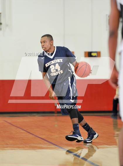 Thumbnail 1 in Queens Grant vs. Hickory Grove Christian (WNC Holiday Classic) photogallery.