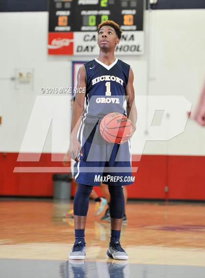 Thumbnail 1 in Queens Grant vs. Hickory Grove Christian (WNC Holiday Classic) photogallery.