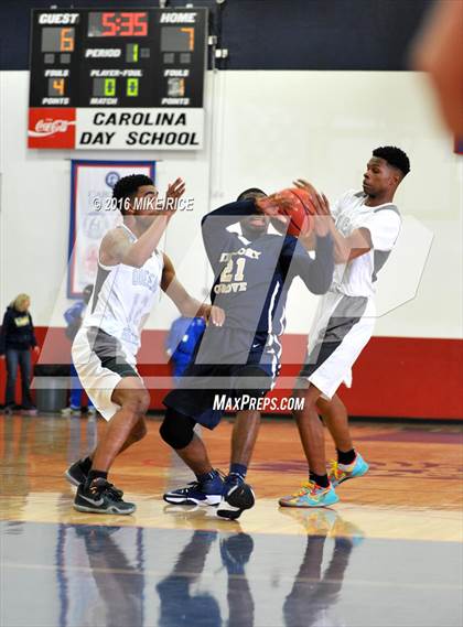Thumbnail 3 in Queens Grant vs. Hickory Grove Christian (WNC Holiday Classic) photogallery.