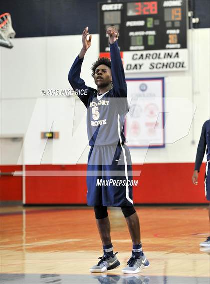 Thumbnail 3 in Queens Grant vs. Hickory Grove Christian (WNC Holiday Classic) photogallery.