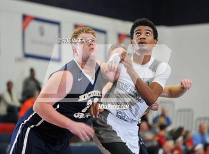 Thumbnail 2 in Queens Grant vs. Hickory Grove Christian (WNC Holiday Classic) photogallery.