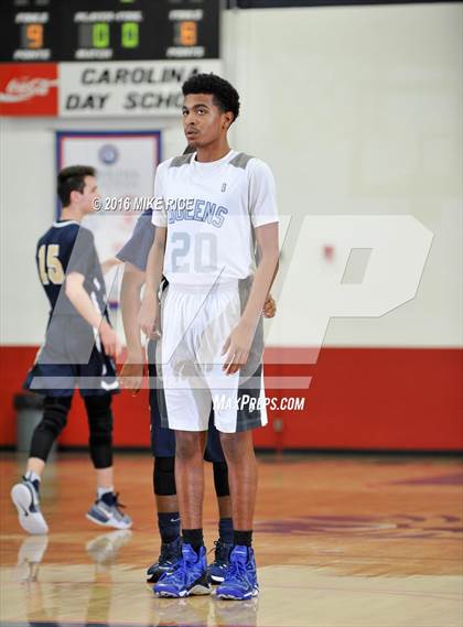 Thumbnail 2 in Queens Grant vs. Hickory Grove Christian (WNC Holiday Classic) photogallery.