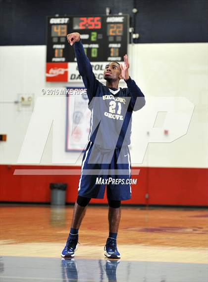 Thumbnail 2 in Queens Grant vs. Hickory Grove Christian (WNC Holiday Classic) photogallery.
