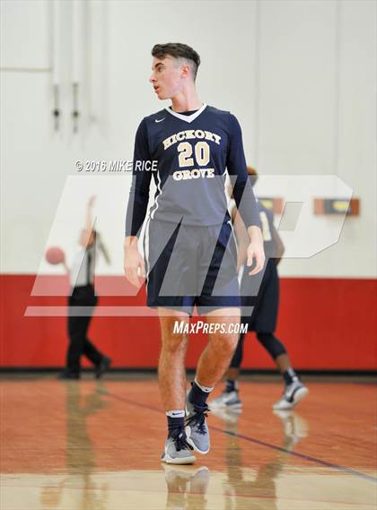 Thumbnail 1 in Queens Grant vs. Hickory Grove Christian (WNC Holiday Classic) photogallery.
