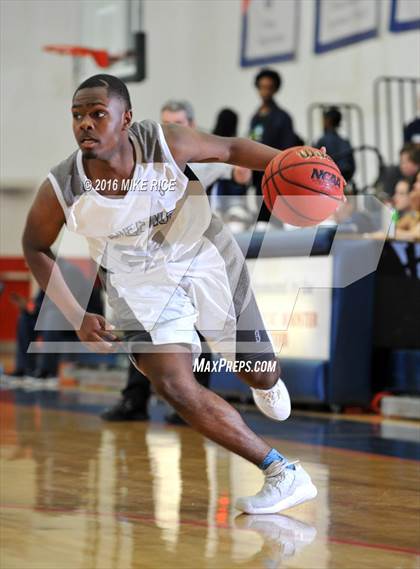 Thumbnail 1 in Queens Grant vs. Hickory Grove Christian (WNC Holiday Classic) photogallery.