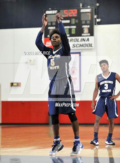 Thumbnail 3 in Queens Grant vs. Hickory Grove Christian (WNC Holiday Classic) photogallery.