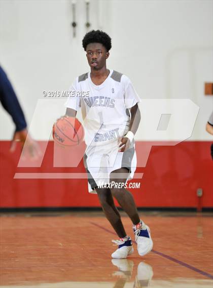 Thumbnail 3 in Queens Grant vs. Hickory Grove Christian (WNC Holiday Classic) photogallery.