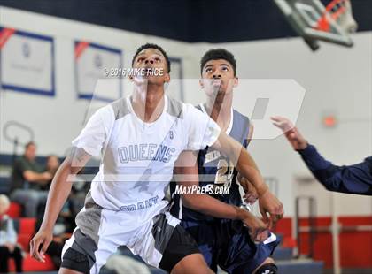 Thumbnail 2 in Queens Grant vs. Hickory Grove Christian (WNC Holiday Classic) photogallery.