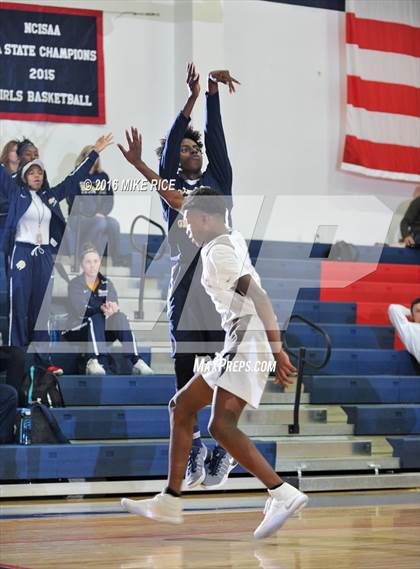 Thumbnail 1 in Queens Grant vs. Hickory Grove Christian (WNC Holiday Classic) photogallery.