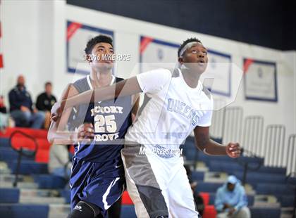 Thumbnail 1 in Queens Grant vs. Hickory Grove Christian (WNC Holiday Classic) photogallery.