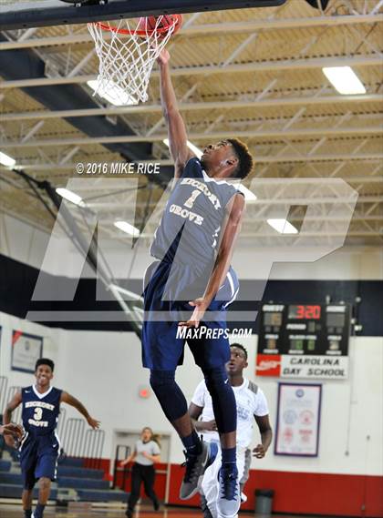 Thumbnail 3 in Queens Grant vs. Hickory Grove Christian (WNC Holiday Classic) photogallery.
