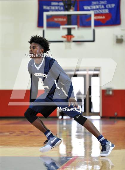 Thumbnail 2 in Queens Grant vs. Hickory Grove Christian (WNC Holiday Classic) photogallery.