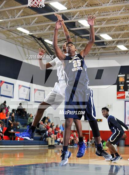Thumbnail 3 in Queens Grant vs. Hickory Grove Christian (WNC Holiday Classic) photogallery.