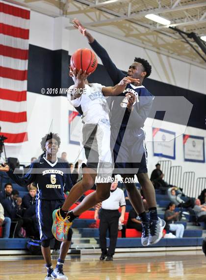 Thumbnail 1 in Queens Grant vs. Hickory Grove Christian (WNC Holiday Classic) photogallery.
