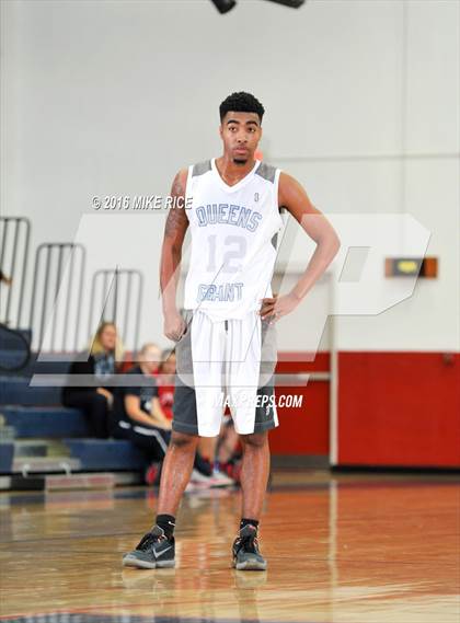 Thumbnail 3 in Queens Grant vs. Hickory Grove Christian (WNC Holiday Classic) photogallery.