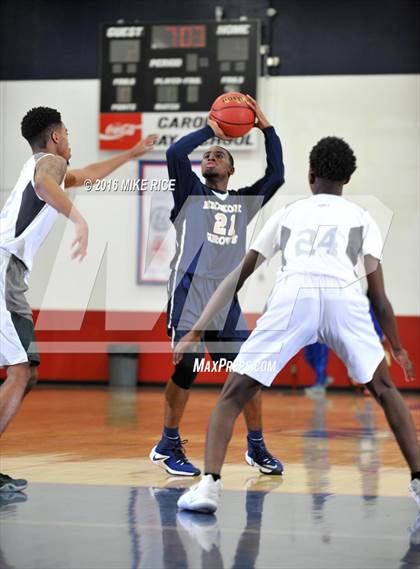 Thumbnail 3 in Queens Grant vs. Hickory Grove Christian (WNC Holiday Classic) photogallery.