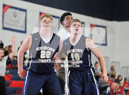 Thumbnail 3 in Queens Grant vs. Hickory Grove Christian (WNC Holiday Classic) photogallery.