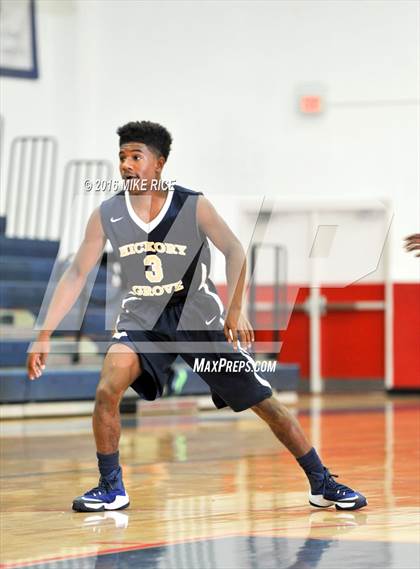 Thumbnail 1 in Queens Grant vs. Hickory Grove Christian (WNC Holiday Classic) photogallery.