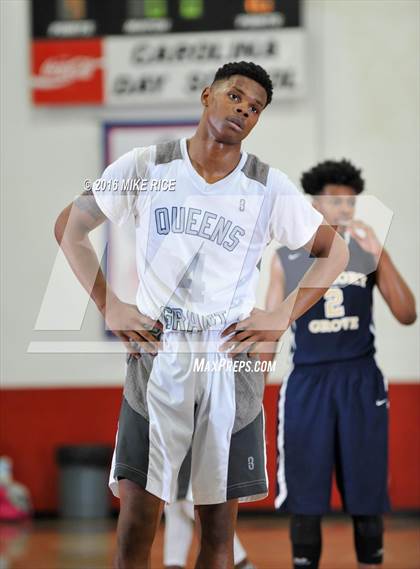 Thumbnail 2 in Queens Grant vs. Hickory Grove Christian (WNC Holiday Classic) photogallery.